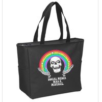 Social Media Was A Mistake Zip Tote Bag