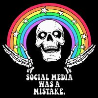 Social Media Was A Mistake Zip Tote Bag