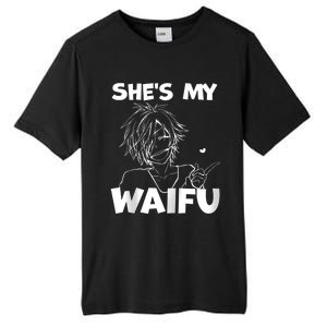 She's My Waifu Funny Anime Matching Couple Boyfriend Gift Zip Hoodie Tall Fusion ChromaSoft Performance T-Shirt