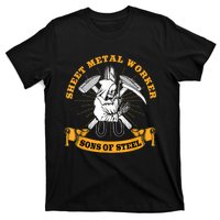 Sheet Metal Worker Funny Sons Of S L T-Shirt