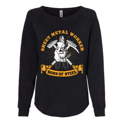 Sheet Metal Worker Funny Sons Of S L Womens California Wash Sweatshirt