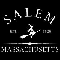 Salem Massachusetts Witch Est 1626 Letter Premium T-Shirt