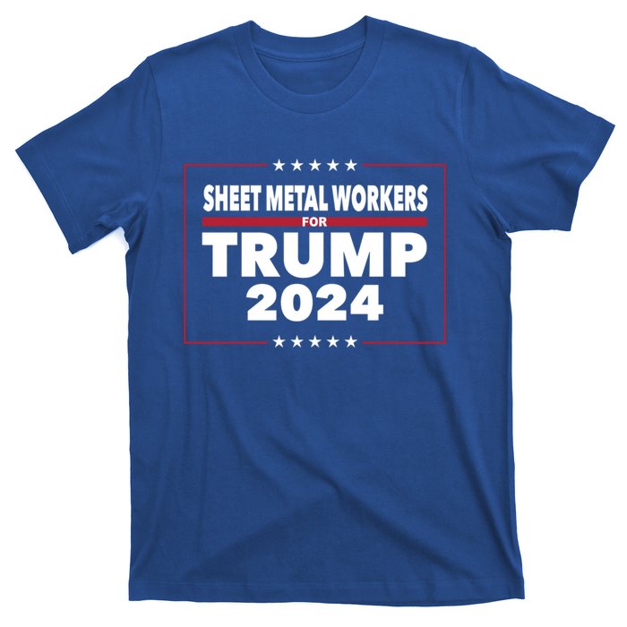 Sheet Metal Workers For Trump 2024 President Republican Gift T-Shirt