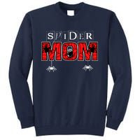 Spider Mom Wo Spider Web Spider Theme Birthday Party Tall Sweatshirt