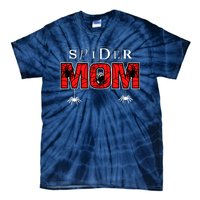 Spider Mom Wo Spider Web Spider Theme Birthday Party Tie-Dye T-Shirt