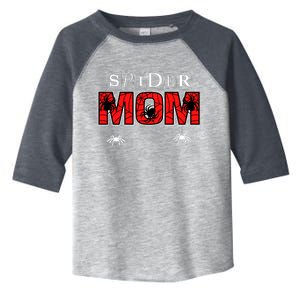 Spider Mom Wo Spider Web Spider Theme Birthday Party Toddler Fine Jersey T-Shirt