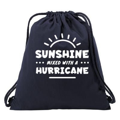 Sunshine Mixed With A Hurricane Gift Drawstring Bag