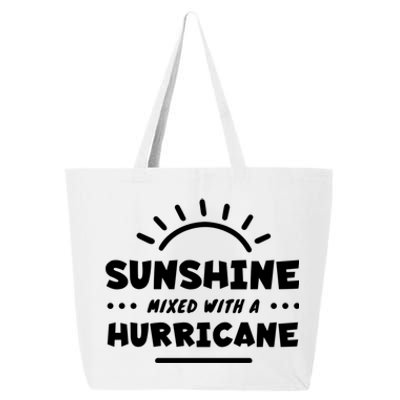 Sunshine Mixed With A Hurricane Gift 25L Jumbo Tote