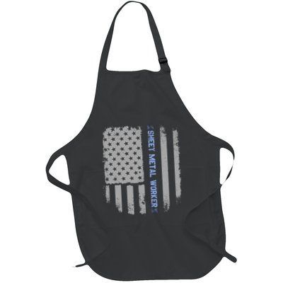 Sheet Metal Workers Us Flag Apron