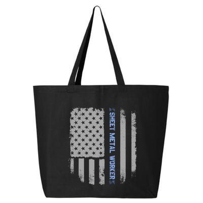 Sheet Metal Workers Us Flag 25L Jumbo Tote