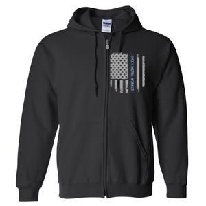 Sheet Metal Workers Us Flag Full Zip Hoodie