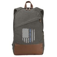 Sheet Metal Workers Us Flag Cotton Canvas Backpack