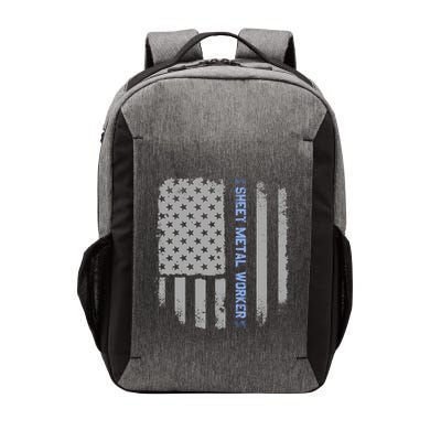 Sheet Metal Workers Us Flag Vector Backpack