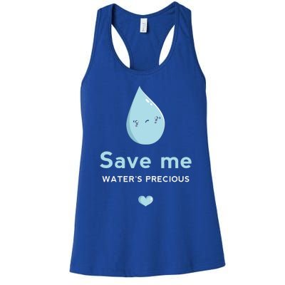 Save Me Water's Precious Gift Women's Racerback Tank