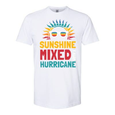 Sunshine Mixed With A Hurricane Gift Softstyle CVC T-Shirt