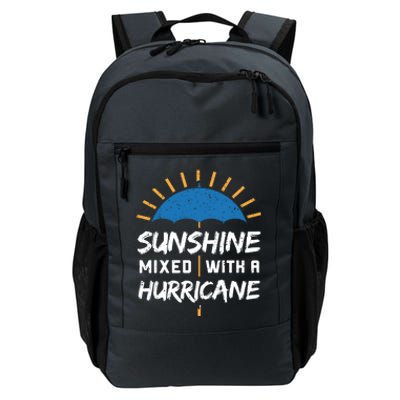 Sunshine Mixed With A Hurricane Gift Daily Commute Backpack