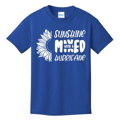 Sunshine Mixed With A Hurricane Gift Kids T-Shirt