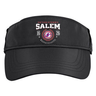 Salem Massachusetts Witch Tourist Souvenir Halloween Adult Drive Performance Visor