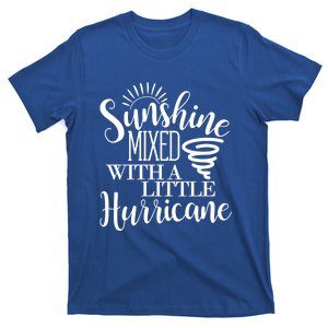 Sunshine Mixed With A Little Hurricane Funny Meaningful Gift T-Shirt