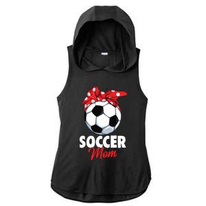 Soccer Mom Women Ladies PosiCharge Tri-Blend Wicking Draft Hoodie Tank