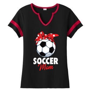 Soccer Mom Women Ladies Halftime Notch Neck Tee