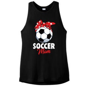 Soccer Mom Women Ladies PosiCharge Tri-Blend Wicking Tank