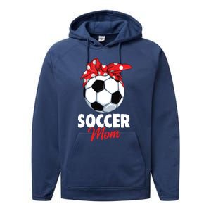 Soccer Mom Women Performance Fleece Hoodie