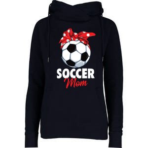 Soccer Mom Women Womens Funnel Neck Pullover Hood