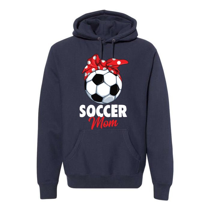 Soccer Mom Women Premium Hoodie