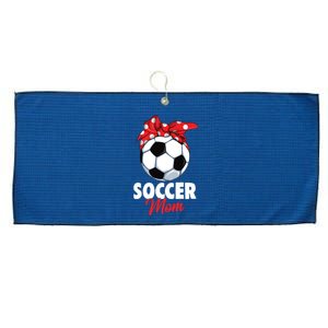 Soccer Mom Women Large Microfiber Waffle Golf Towel