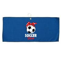 Soccer Mom Women Large Microfiber Waffle Golf Towel