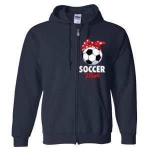 Soccer Mom Women Full Zip Hoodie