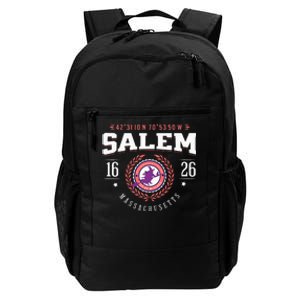 Salem Massachusetts Witch Tourist Souvenir Halloween Daily Commute Backpack