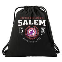 Salem Massachusetts Witch Tourist Souvenir Halloween Drawstring Bag