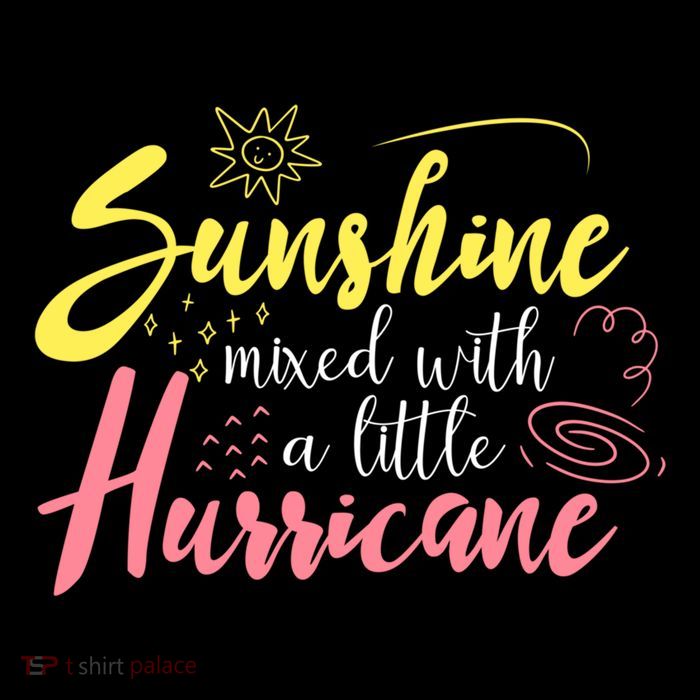 Sunshine Mixed With A Little Hurricane Positive Vibes Cute Gift Impact Tech Backpack