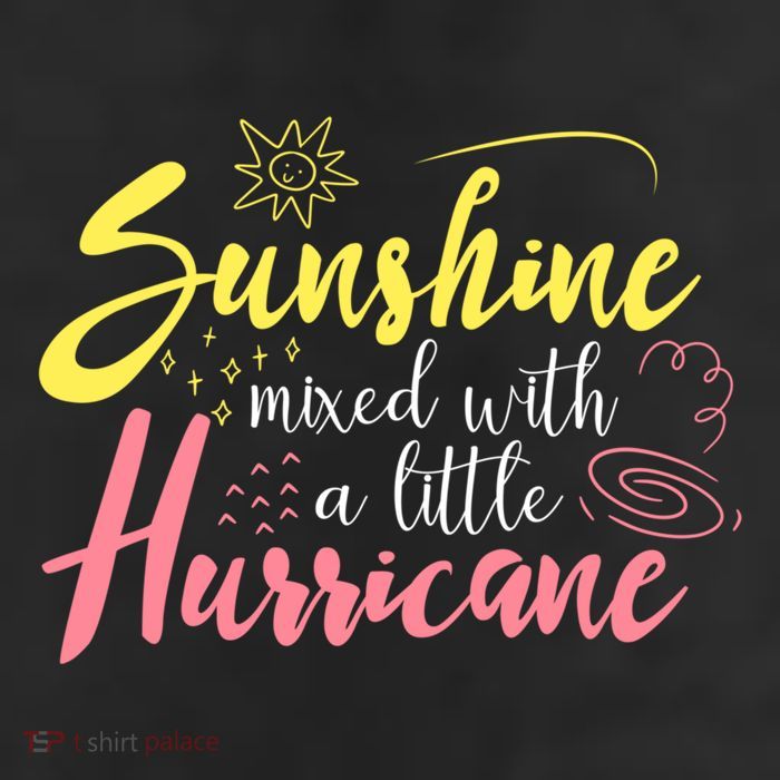 Sunshine Mixed With A Little Hurricane Positive Vibes Cute Gift Beanie