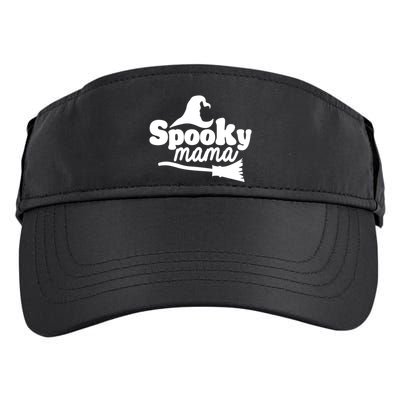 Spooky Mama Witch Broom Halloween Adult Drive Performance Visor