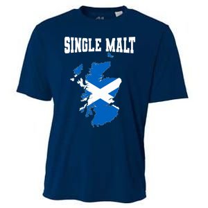 Single Malt Whisky Scotch Lovers Scotland Flag Cooling Performance Crew T-Shirt