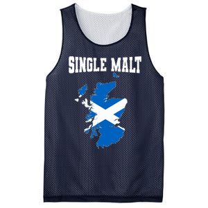 Single Malt Whisky Scotch Lovers Scotland Flag Mesh Reversible Basketball Jersey Tank