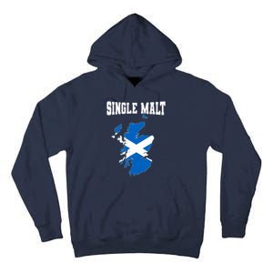 Single Malt Whisky Scotch Lovers Scotland Flag Tall Hoodie