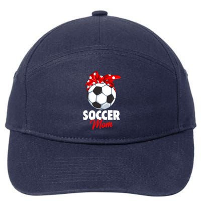 Soccer Mom Wo 7-Panel Snapback Hat