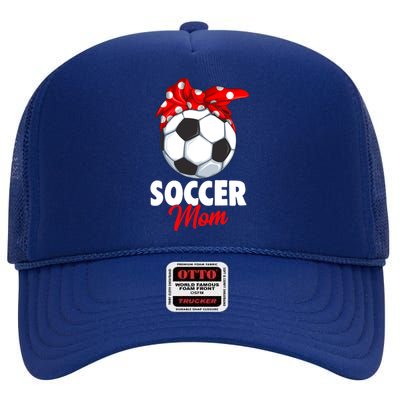 Soccer Mom Wo High Crown Mesh Back Trucker Hat