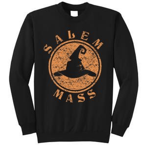 Salem Mass Witch Trials Wiccan Symbol Womens Halloween Sweatshirt