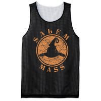 Salem Mass Witch Trials Wiccan Symbol Womens Halloween Mesh Reversible Basketball Jersey Tank