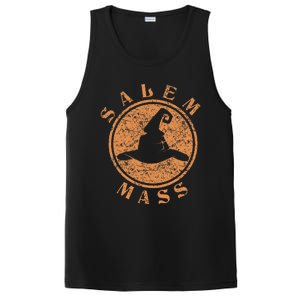 Salem Mass Witch Trials Wiccan Symbol Womens Halloween PosiCharge Competitor Tank