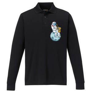 Saxophone Men Women Saxophonist Gifts Jazz Music Performance Long Sleeve Polo