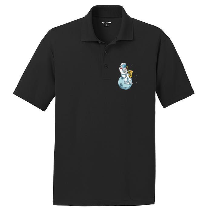 Saxophone Men Women Saxophonist Gifts Jazz Music PosiCharge RacerMesh Polo