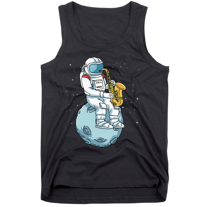 Saxophone Men Women Saxophonist Gifts Jazz Music Tank Top