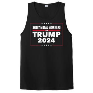 Sheet Metal Workers For Trump 2024 President PosiCharge Competitor Tank