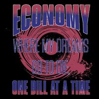 Sarcastic Money Woes Cynical Economy Joke Tall T-Shirt